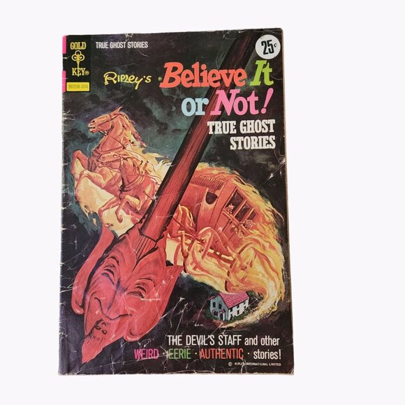 Ripleys Believe It Or Not True Ghost Stories #39 Comic Book Bagged Boarded - Picture 1 of 3